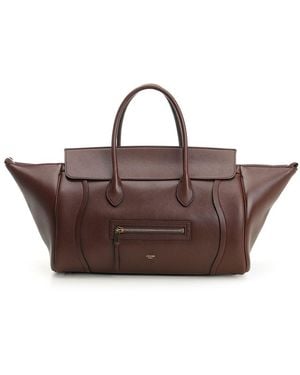 Celine Medium "New Luggage" Bag - Brown