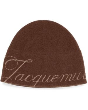 Jacquemus Atelier Beanie - Brown