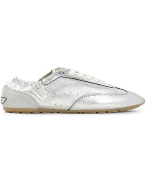 Saint Laurent Lewis Sneakers - White
