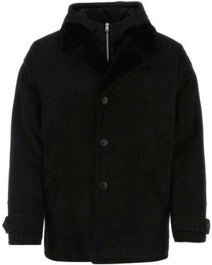 Prada Shearling Jacket - Black