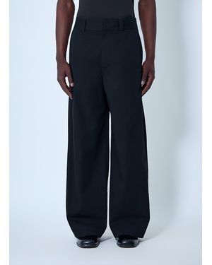 Lemaire Wide-Leg Tailored Pants - Blue
