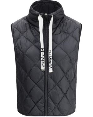 Max Mara Tregic Down Vest - Black
