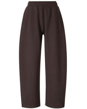 Jacquemus Cotton Sweatpants - Brown