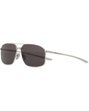 Balenciaga Metal Monday Sunglasses - Metallic