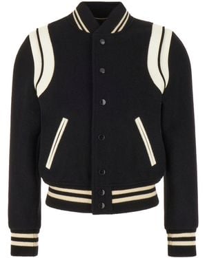Saint Laurent Clothing Jackets - Black