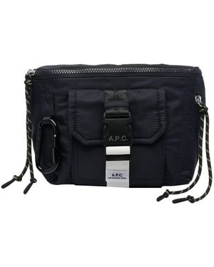 A.P.C. Banane Trek Belt Bag - Black