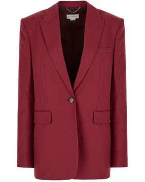 Stella McCartney Clothing Blazers & Gilets - Red