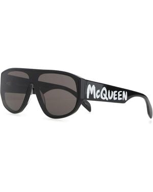 McQueen Acetate Sunglasses - Gray