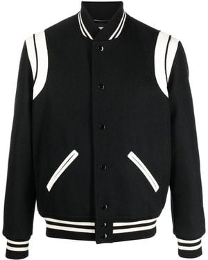 Saint Laurent Teddy Jacket - Black