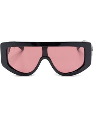 Gucci Rectangular Shape Sunglasses - Pink