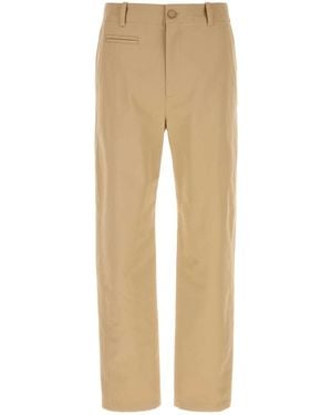 Givenchy Flat Front Pants - Natural