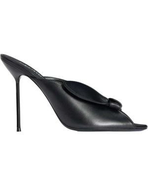 Paris Texas Lidia 105 Nappa Leather Bow - Black