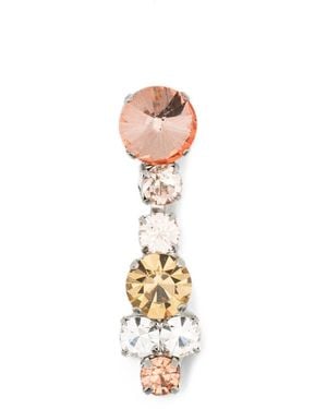 forte_forte Crystal Earrings - White