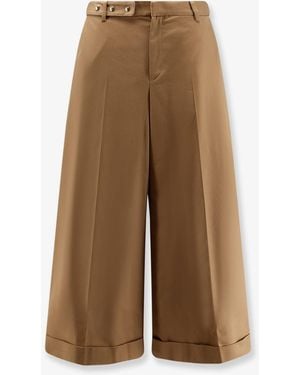 Celine Dock Cotton Pants - Natural