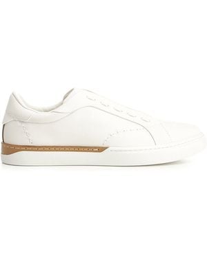 Fendi City Slip-On Sneaker - White