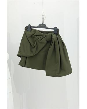 Dior Mini Skirt Cotton - Green