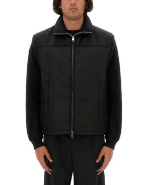 Gucci Nylon Gg Vest - Black