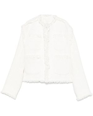 Sacai Denim Mix Jacket - White