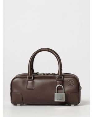 Loewe Amazona 23 Leather Bag - Brown