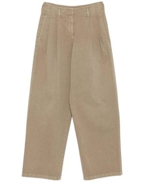 Golden Goose 'Journey' Wide Leg Pants - Natural