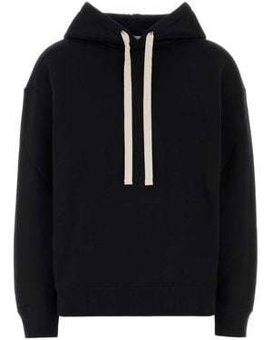 Jil Sander Cotton Sweatshirt - Black