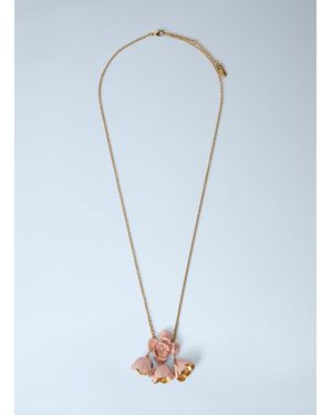 Chloé Chloé Floral Pendant Necklace - Blue