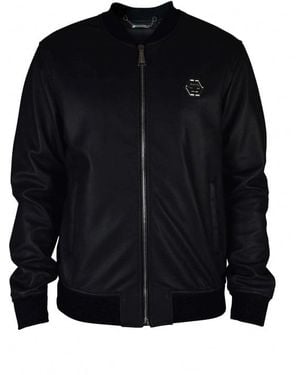 Philipp Plein Bomber Jacket - Black