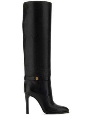 Saint Laurent Diane Boots - Black