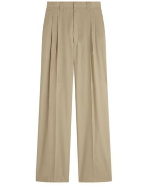 Phoebe Philo Trench Chino Pants - Natural
