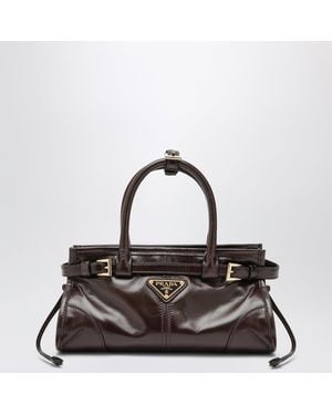 Prada Dark Bonnie Mini Handbag - Black