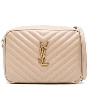 Saint Laurent Neutrals Satchels & Cross Body Bags - Natural
