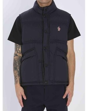 Moncler Aprã¨S-Ski Vest - Blue