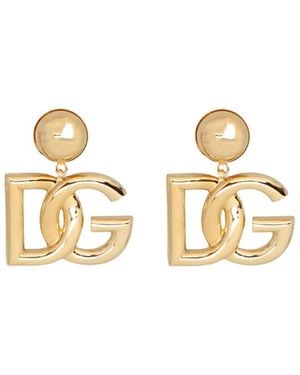 Dolce & Gabbana 'Popâ€ Earrings - Natural