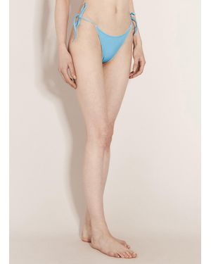 Vetements Self-Tie Stretch Bikini Bottom - Natural