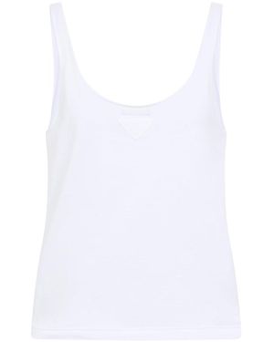 Women's Prada Sleeveless and tank tops | Lyst