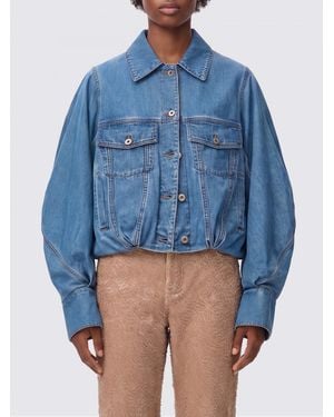 Loewe Jacket Gnawed - Blue
