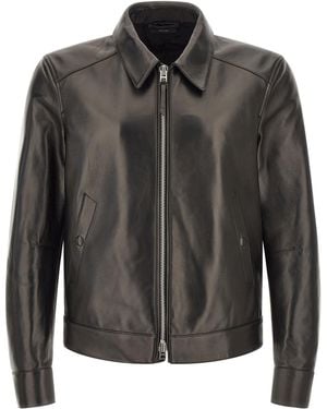 Tom Ford Lamb Leather Jacket Clothing - Black