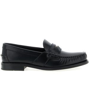 Prada Leather Loafers - Black