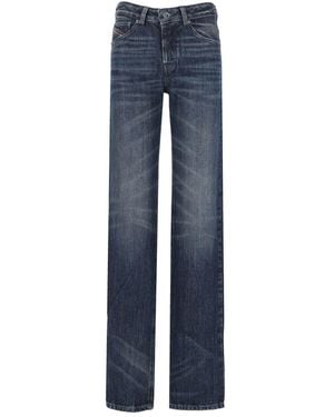 DIESEL "D-Liet-Fsj1" Cotton Jeans - Blue