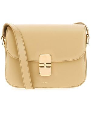 A.P.C. Bags Crossbody Bags - Natural