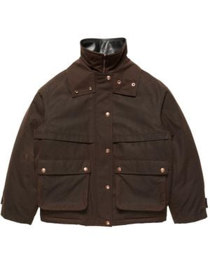 Acne Studios Organic Cotton Field Jacket - Brown