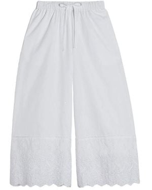 Simone Rocha Wide Pants - White