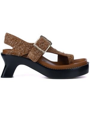 Loewe Shoes Mules - Brown