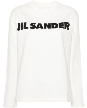 Jil Sander Logo T-Shirt - Black