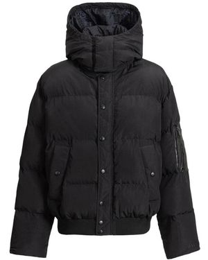 Balmain Coats - Black