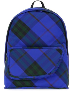 Burberry Bags Backpacks - Blue