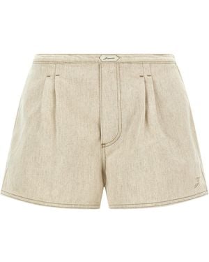 Jacquemus 'Le Short De-Nimes Amelo' Shorts - Natural