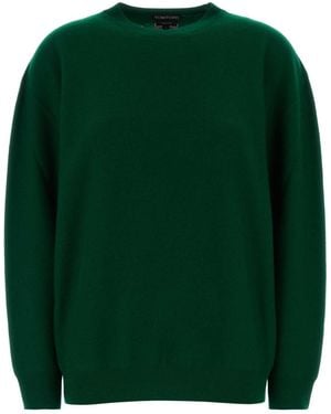 Tom Ford Dark Cashmere Oversize Sweater - Green