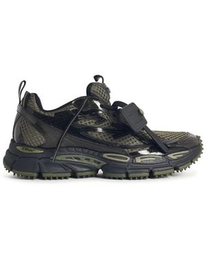Off-White c/o Virgil Abloh 'Be Right Back' Technical Fabric Sneakers - Black