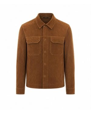 Tom Ford Suede Jacket - Brown
